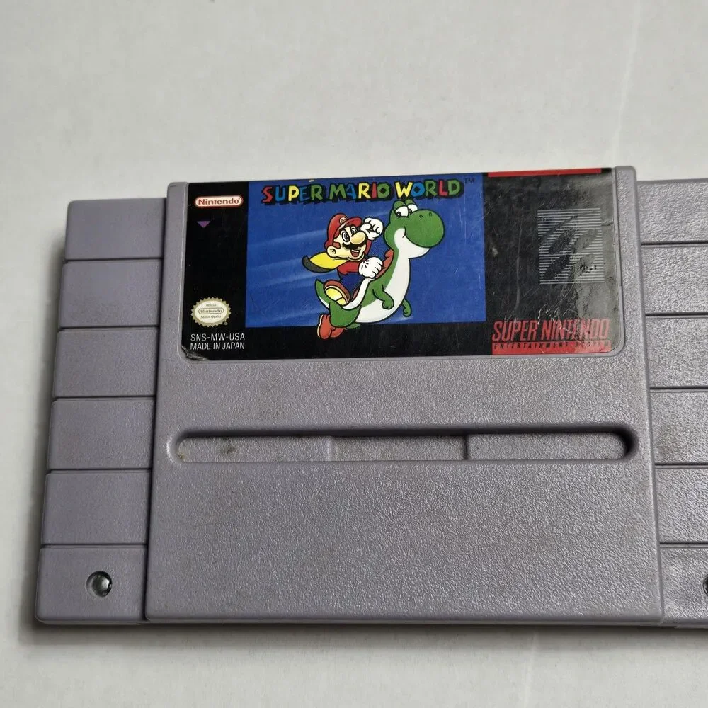 Super Mario World (SNES, 1991) - Cartridge Only